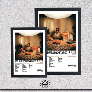 Cuadro + Poster de Le Clique Jhayco