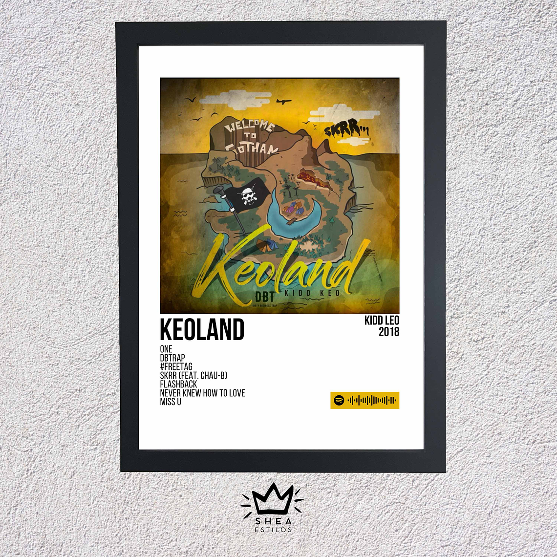 Cuadro + Poster Keoland 1