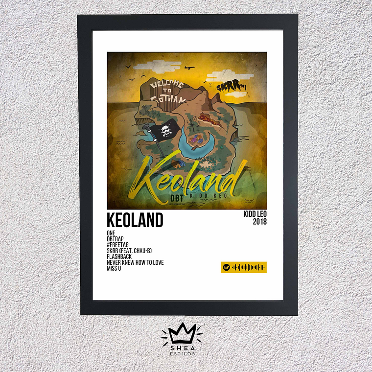 Cuadro + Poster Keoland 1
