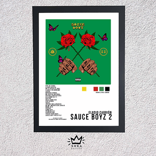 Cuadro + Poster de Suace Boyz 2 Eladio Carrión