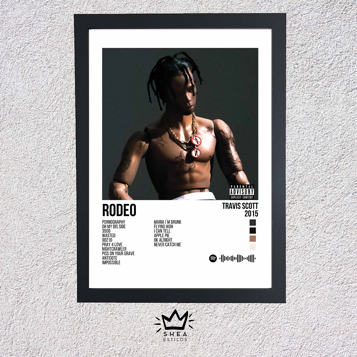 Cuadro + Poster Rodeo 1