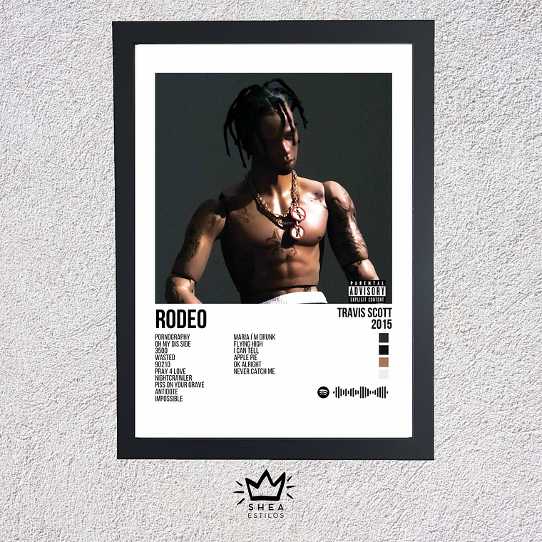 Cuadro + Poster Rodeo 1