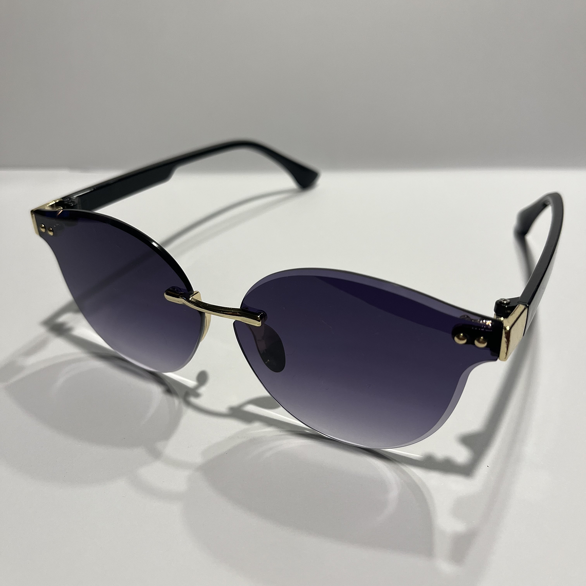 Lentes Elegantes Dorado 1