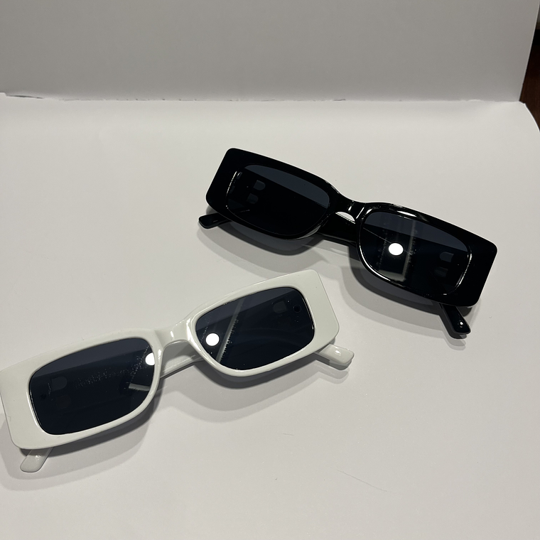 Lentes Tendencia blanco o negro  1