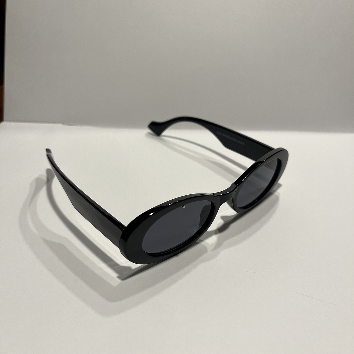 Lentes Tendencia blanco o negro redondos 2