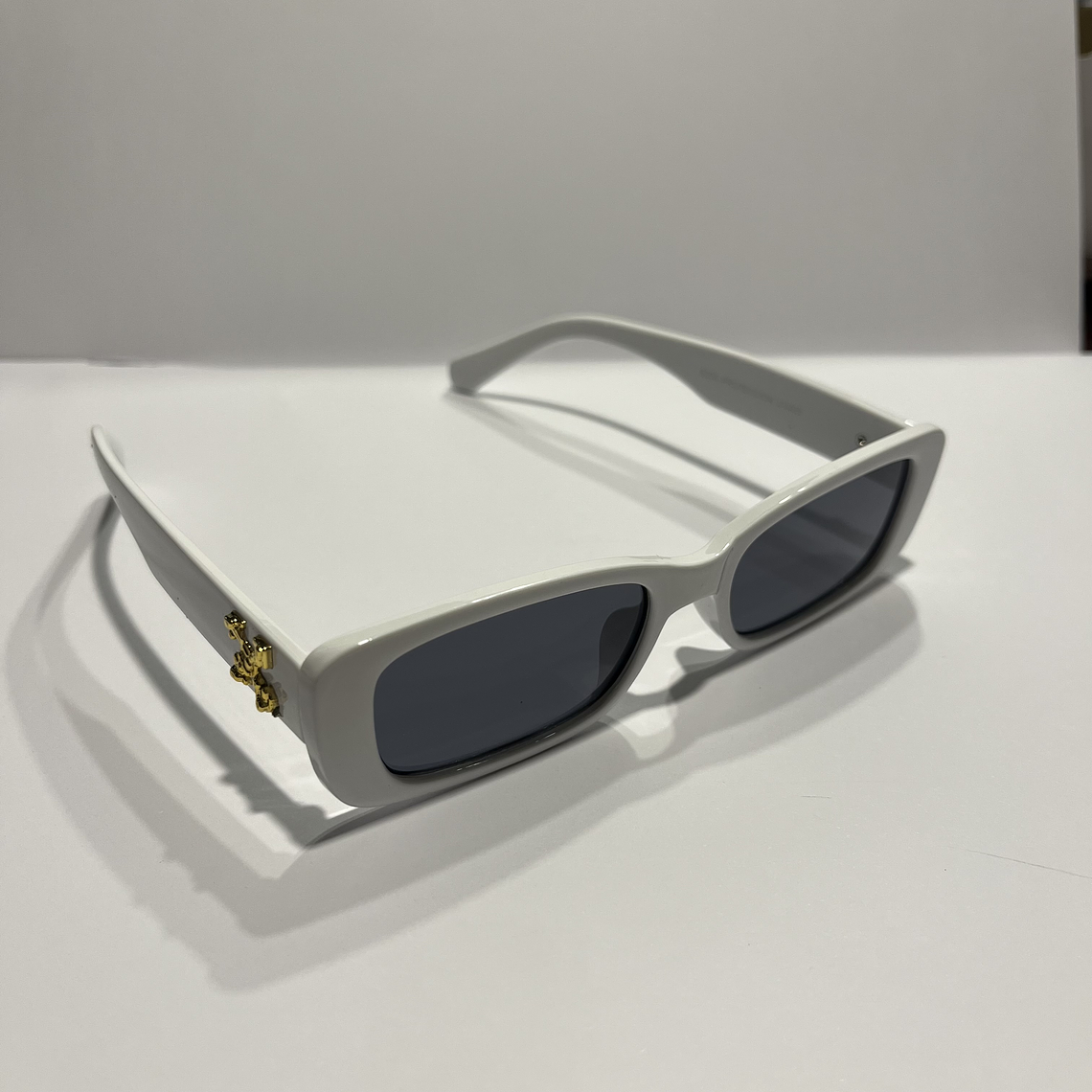 Lentes Tendencia blanco o negro X 3