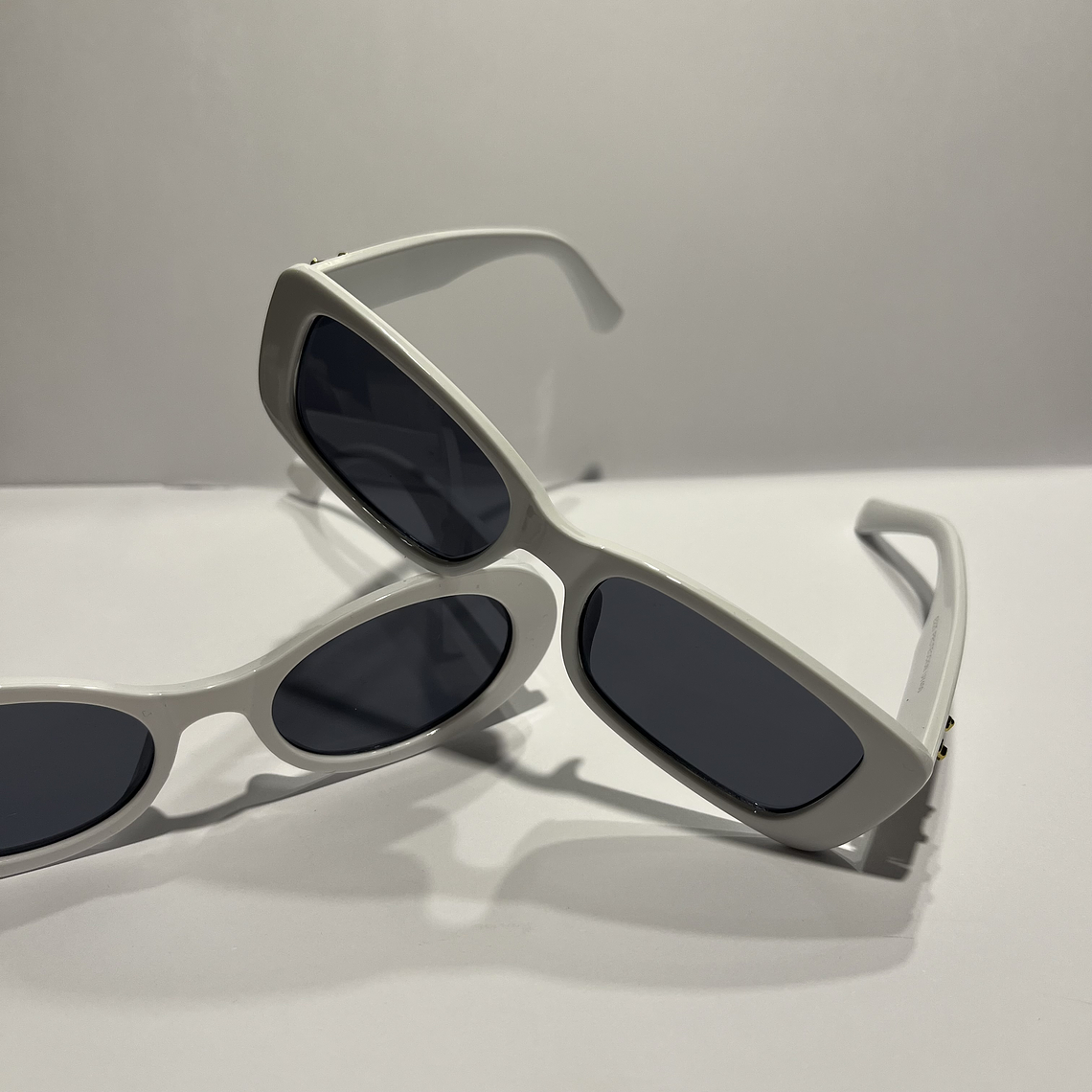 Lentes Tendencia blanco o negro X 4