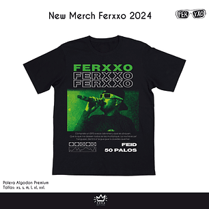 Polera Premiun Ferxxo diseño exclusivo 2