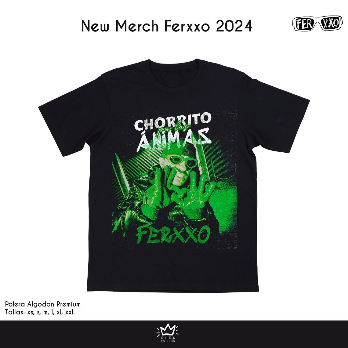 Polera Premiun Ferxxo diseño exclusivo 3 1
