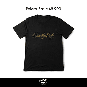 Polera Family Only basic 