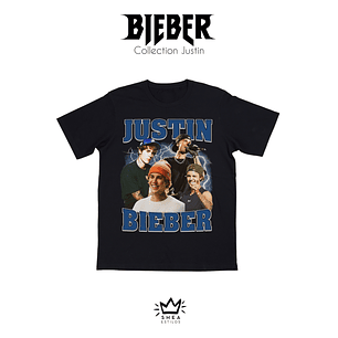 Polera Justin Bieber (Fit normal o Boxy Fit) 