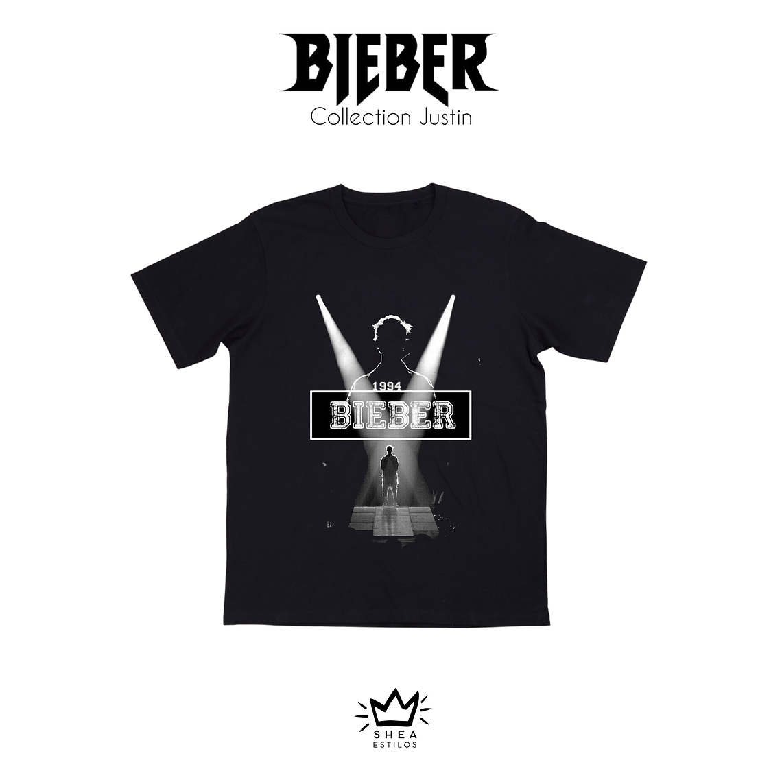 Polera Justin Bieber (Fit normal o Boxy Fit) 4 1
