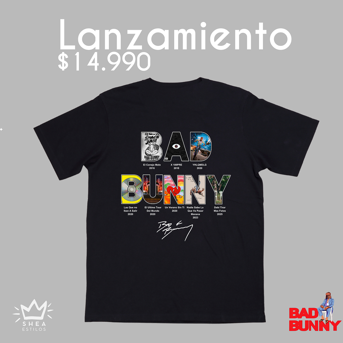 Polera Badbunny  1