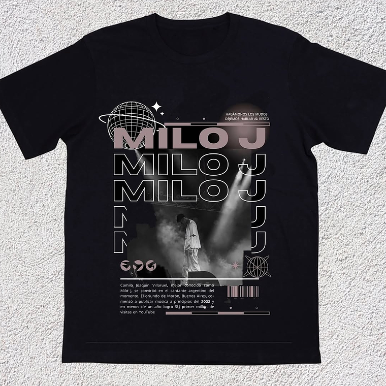 Polera Milo J  new  1
