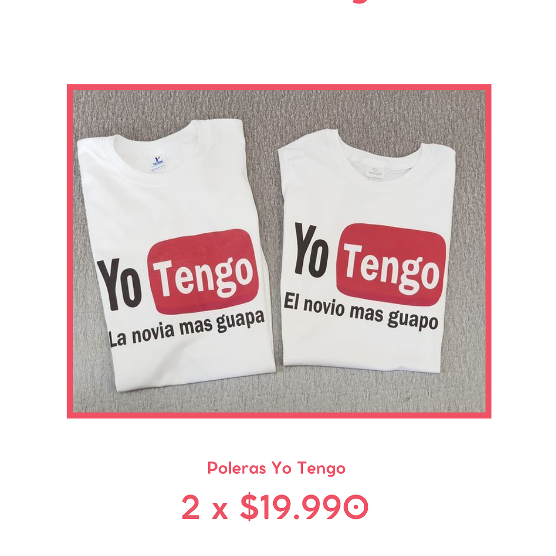 Polera dúo 14 febrero  1