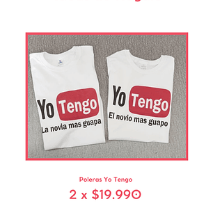Polera dúo 14 febrero 