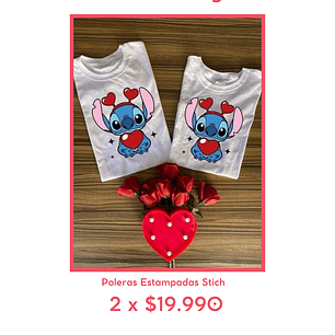 Polera dúo 14 febrero stich 