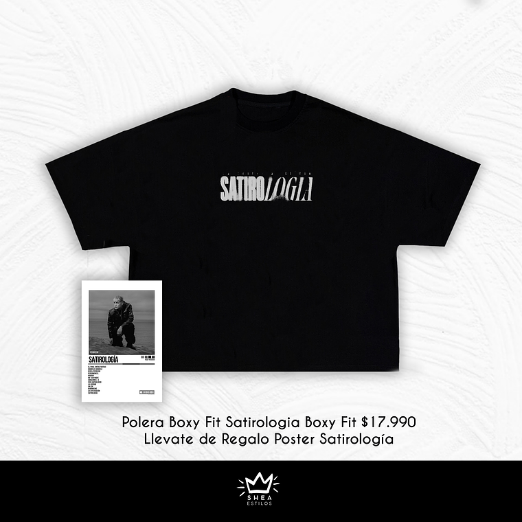 Polera Boxy Fit minimalista Kidd Voodoo  2