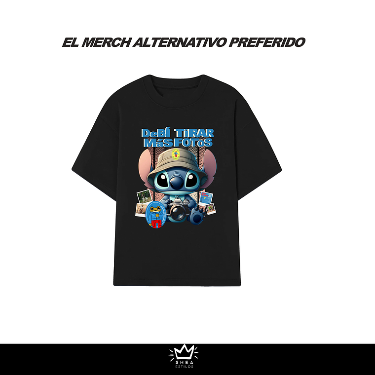 POLERA BAD BUNNY STICH 1