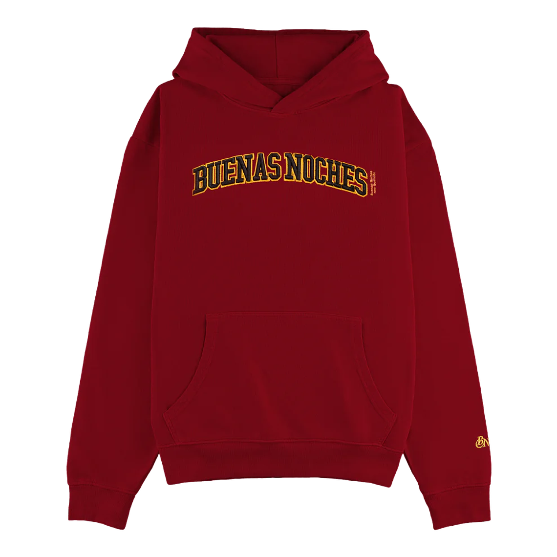 Poleron buenas noches bordado y estampado 2