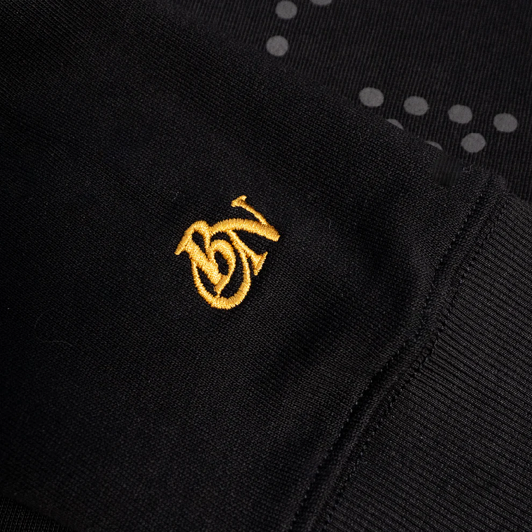 Poleron buenas noches bordado y estampado 3