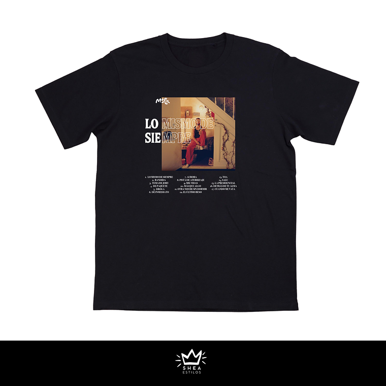 Polera Mora Lo Mismo De Siempre  1