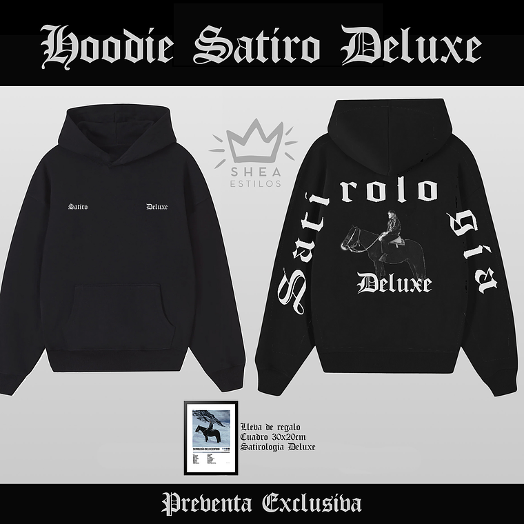 Exclusivo Poleron Sátiro Deluxe  1