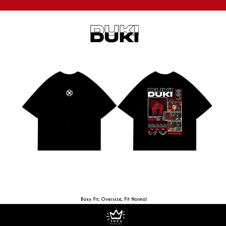 Polera DUKI 5 (Mas llevada) 4