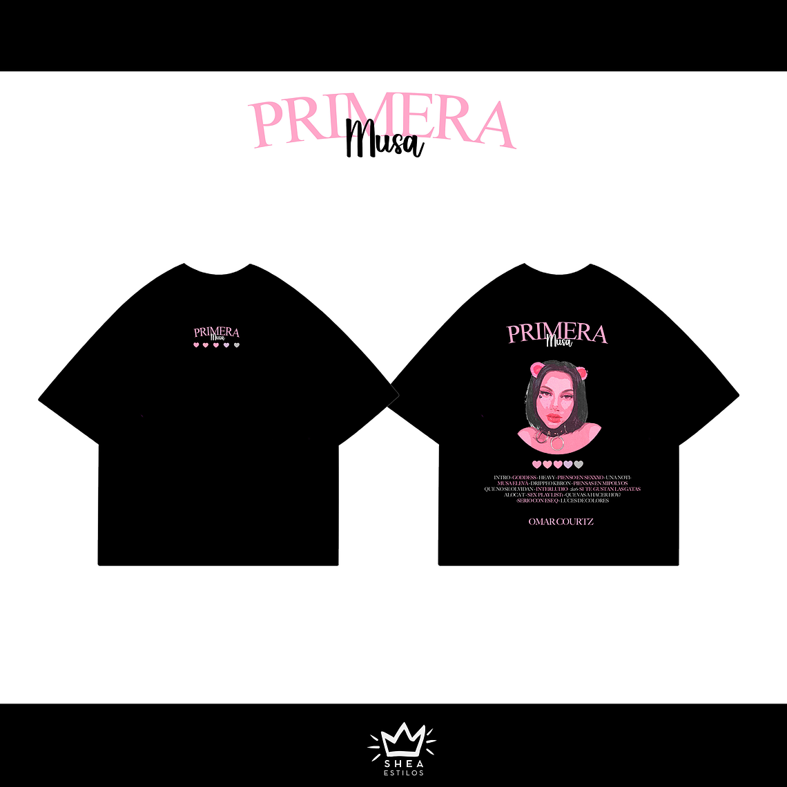 Polera Omar Courtz Primera Musa 1