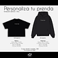 Personaliza tu prenda con nosotros 
