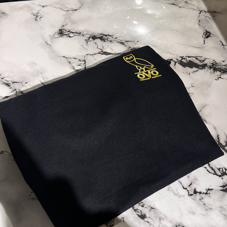 Polera negra S Drake Ovo 1