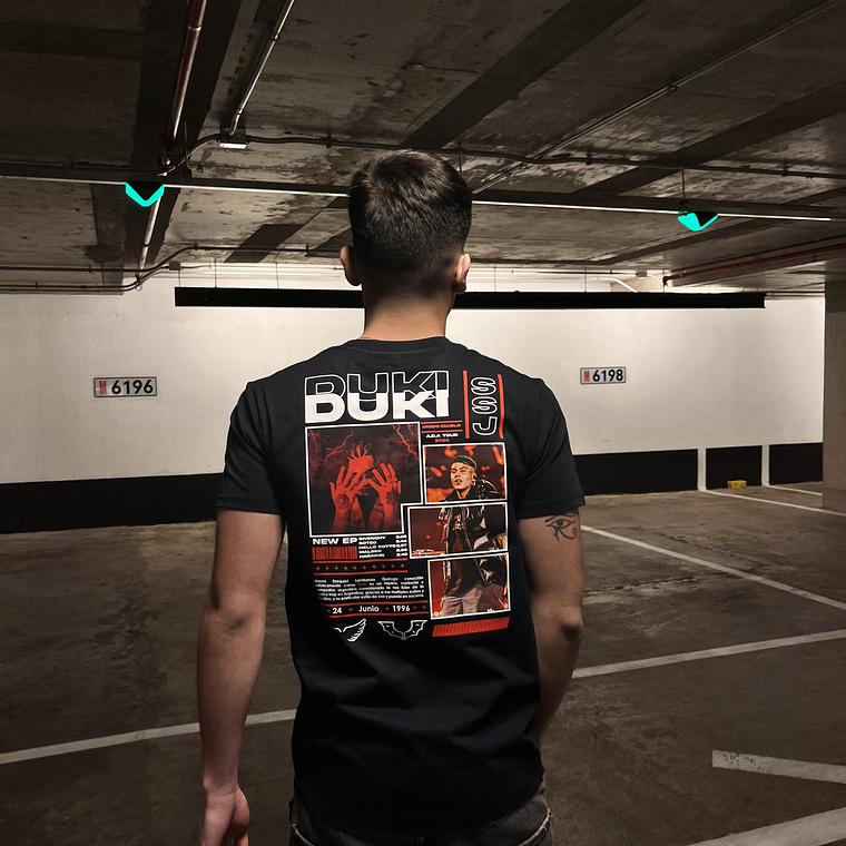 Polera DUKI 5 (Mas llevada) 3