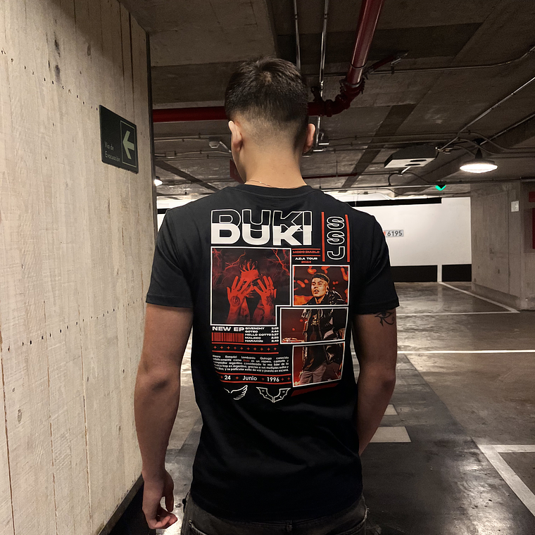 Polera DUKI 5 (Mas llevada) 1