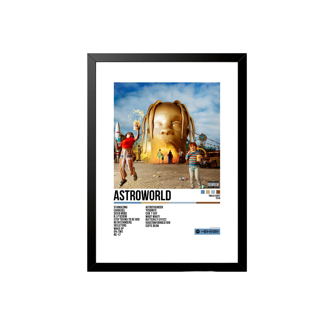 Cuadro Astroworld de 32x23cm  1