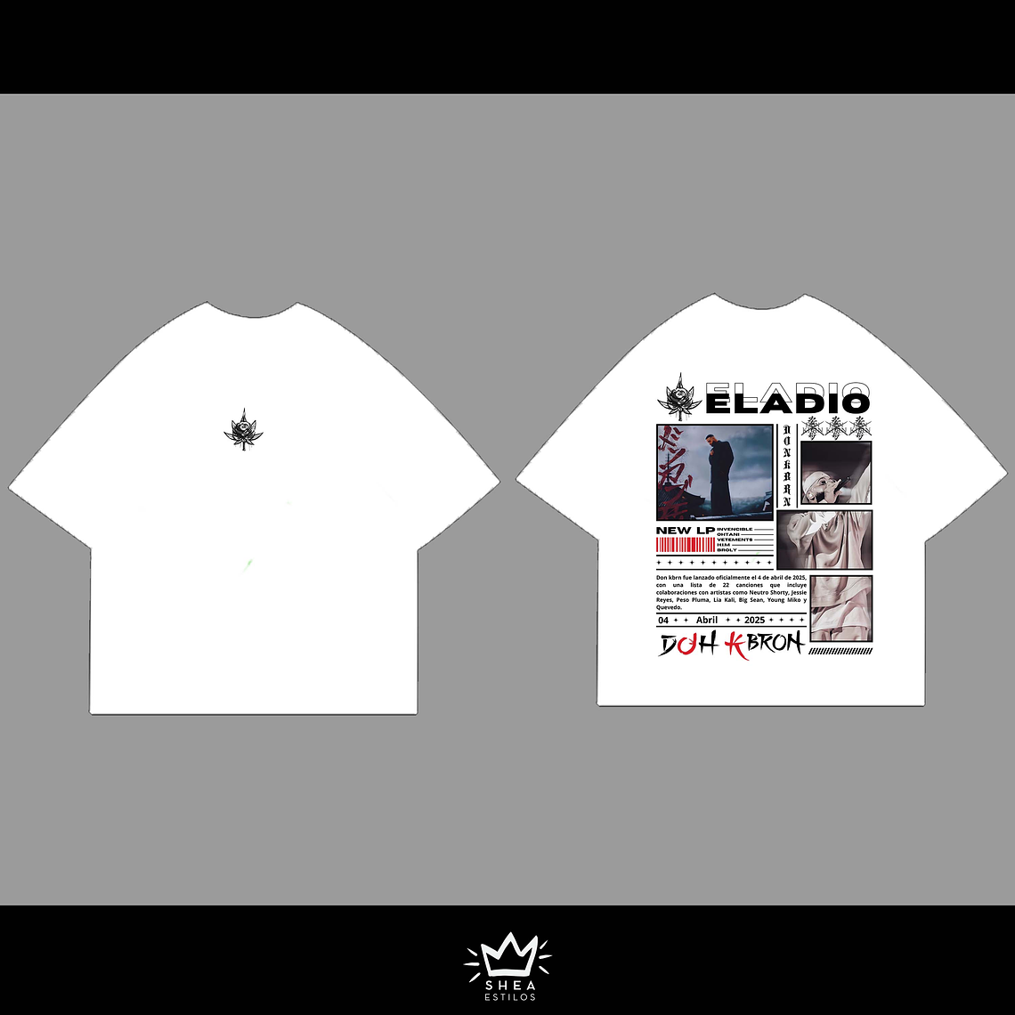 Polera o Hoodie Eladio Carrión preventa  2