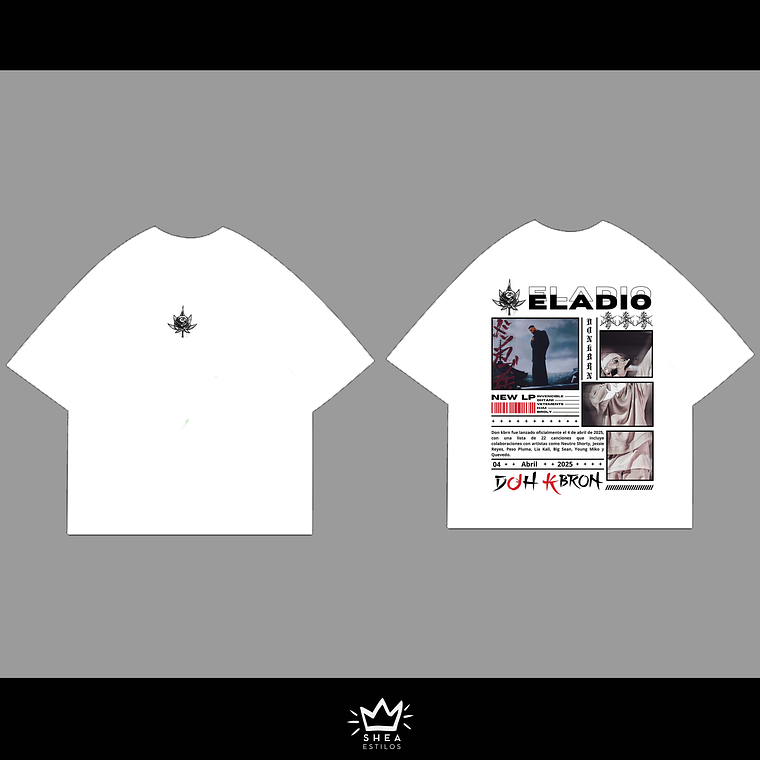 Polera o Hoodie Eladio Carrión preventa  2