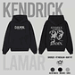 Hoodie Kendrick Lamar Ácid Wash  - Miniatura 1