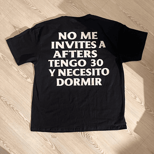 Polera No me invites a after 