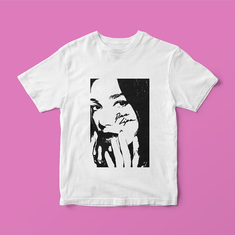 Polera Dua Lipa 3 ¡envío post concierto!  1