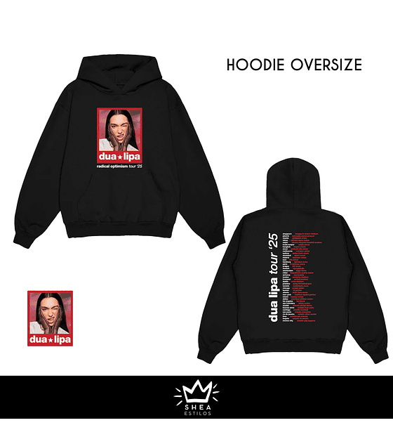 Hoodie DUA LIPA Tour 