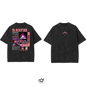 Polera Black Pink 