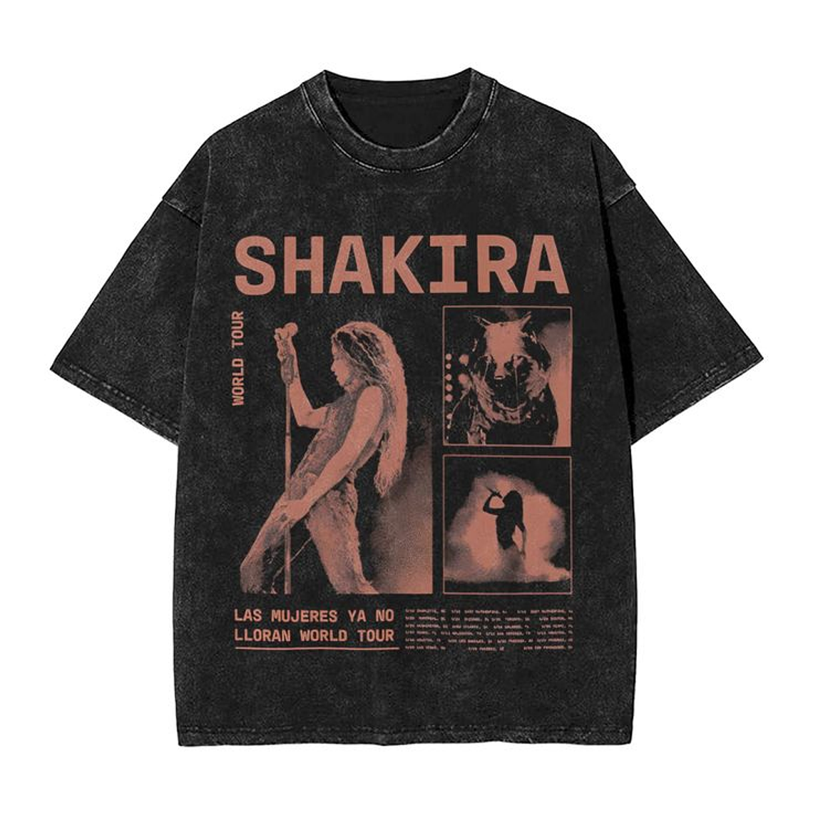Polera Shakira Acid Wash  1