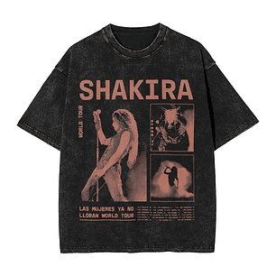 Polera Shakira Acid Wash 