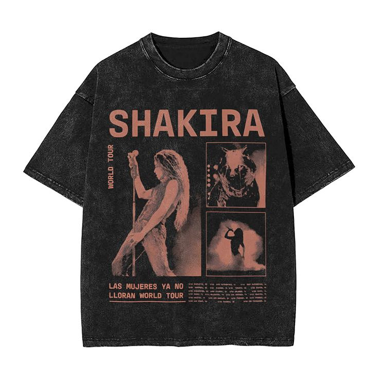 Polera Shakira Acid Wash  1