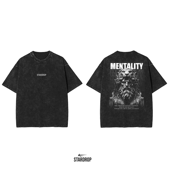 Polera Diseño Minimalista MENTALITY