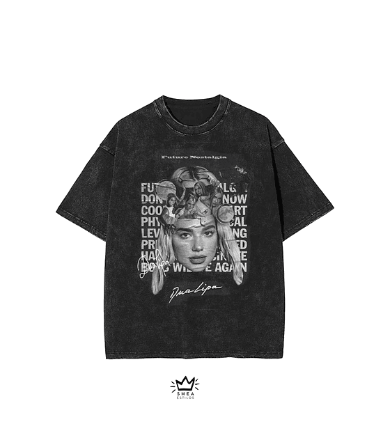 POLERA DUA LIPA FACE 