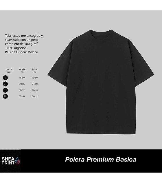Polera Basica Por Mayor Negra