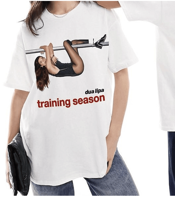 Polera Dua Lipa Oversize