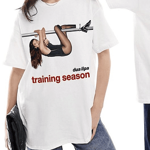 Polera Dua Lipa Oversize