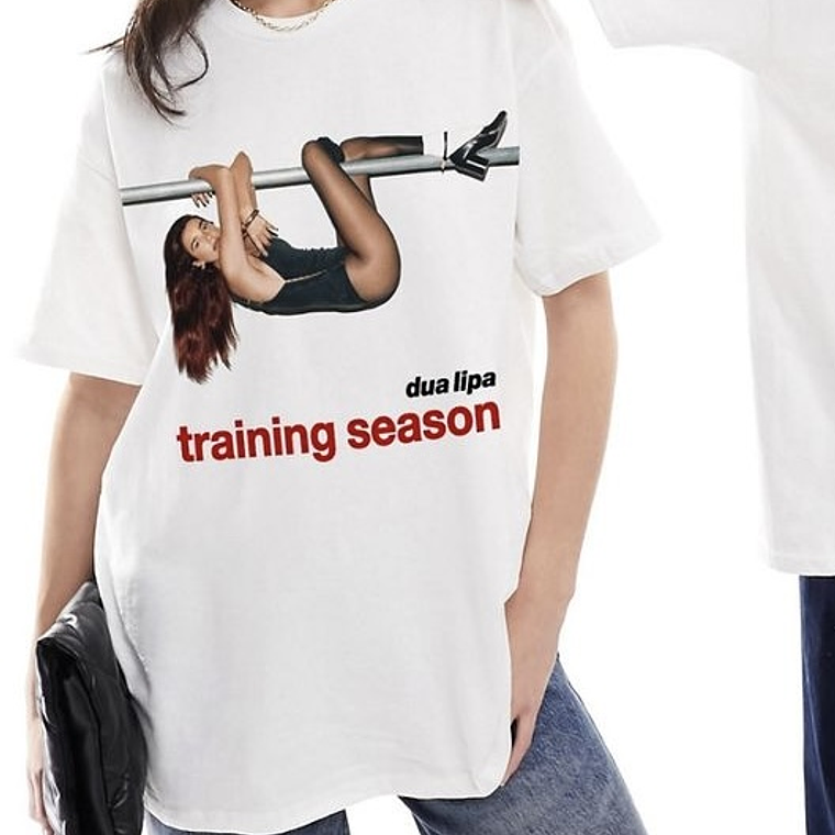 Polera Dua Lipa Oversize 1